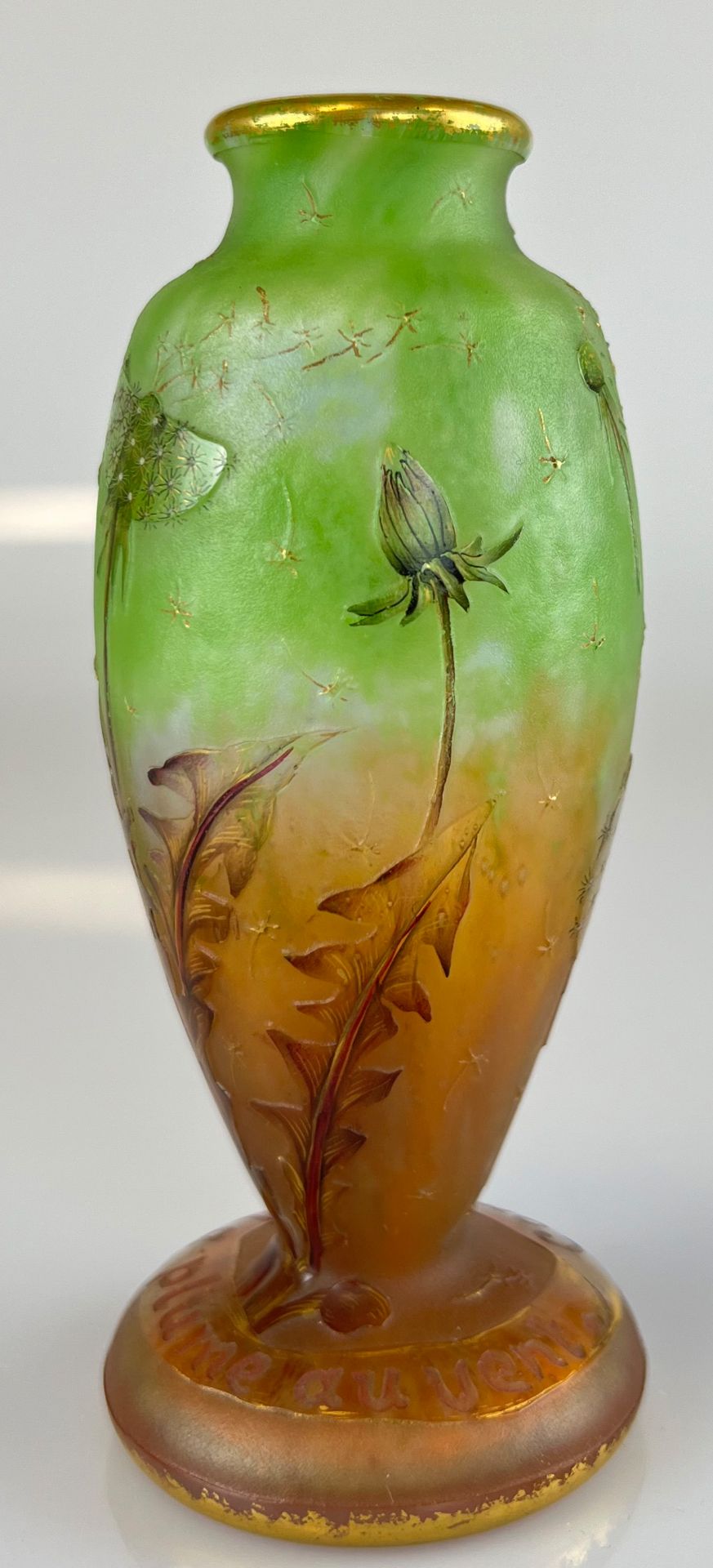 DAUM NANCY. Vase um 1900. - Image 2 of 12