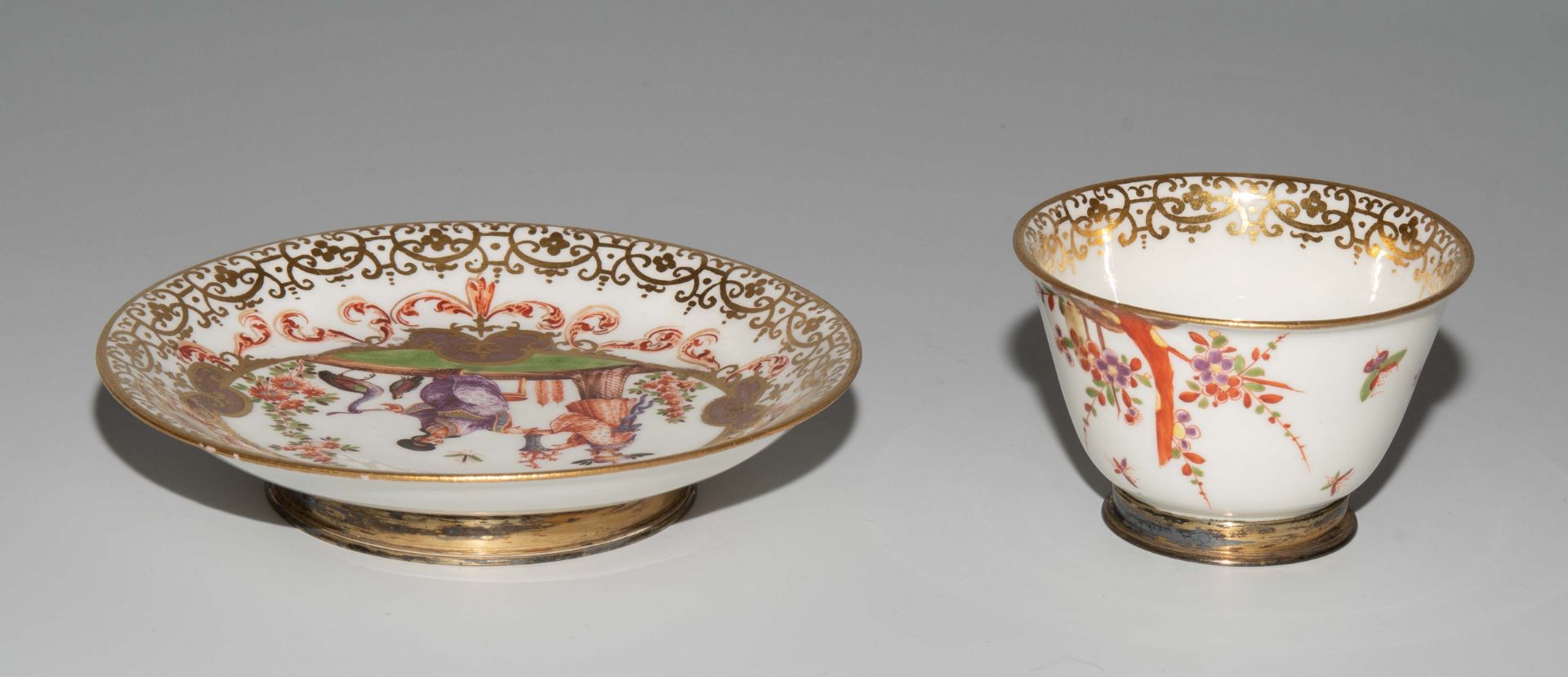 Meissen, Koppchen mit Unterschale - Image 4 of 12