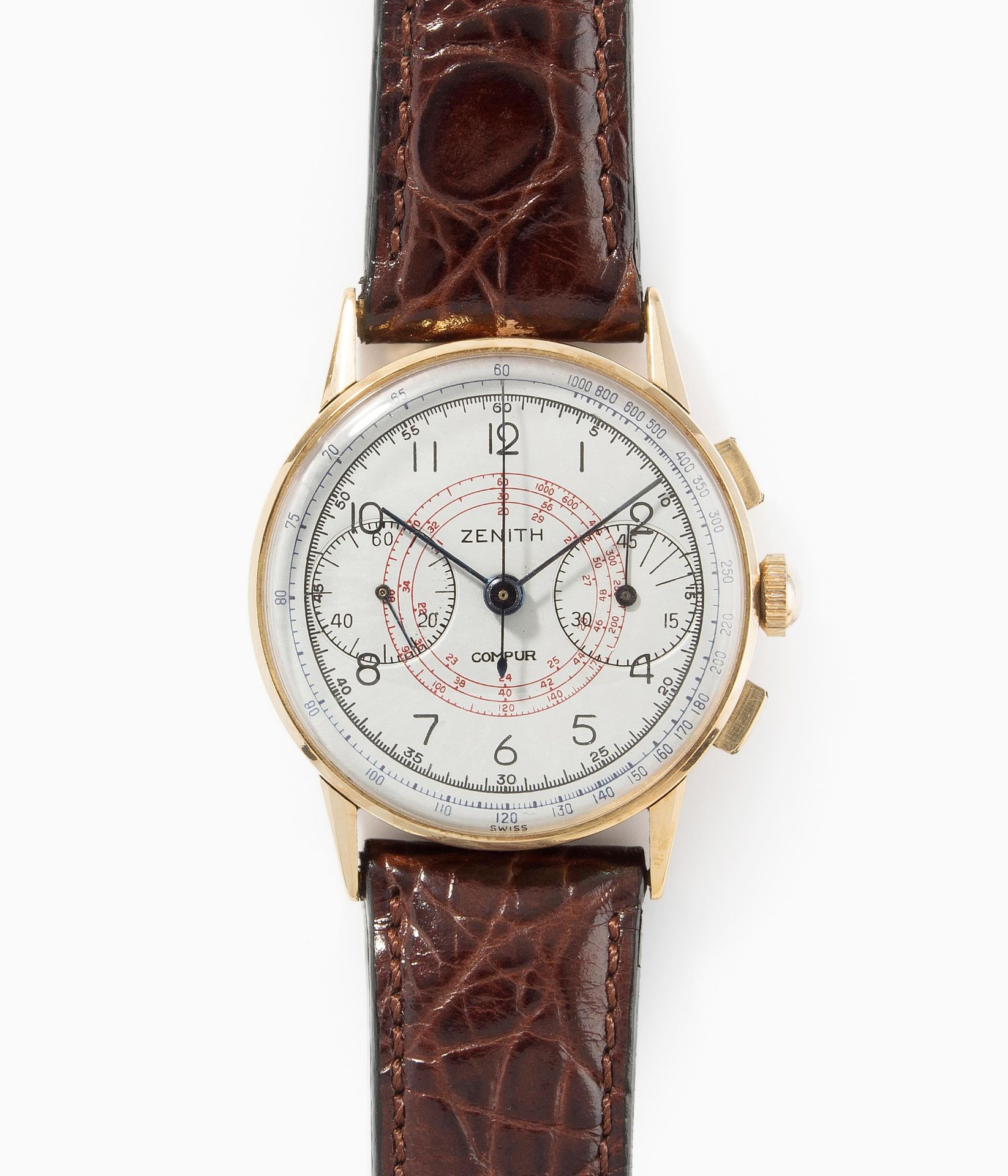 Zenith "Compur" Chronograph, 1940er Jahre