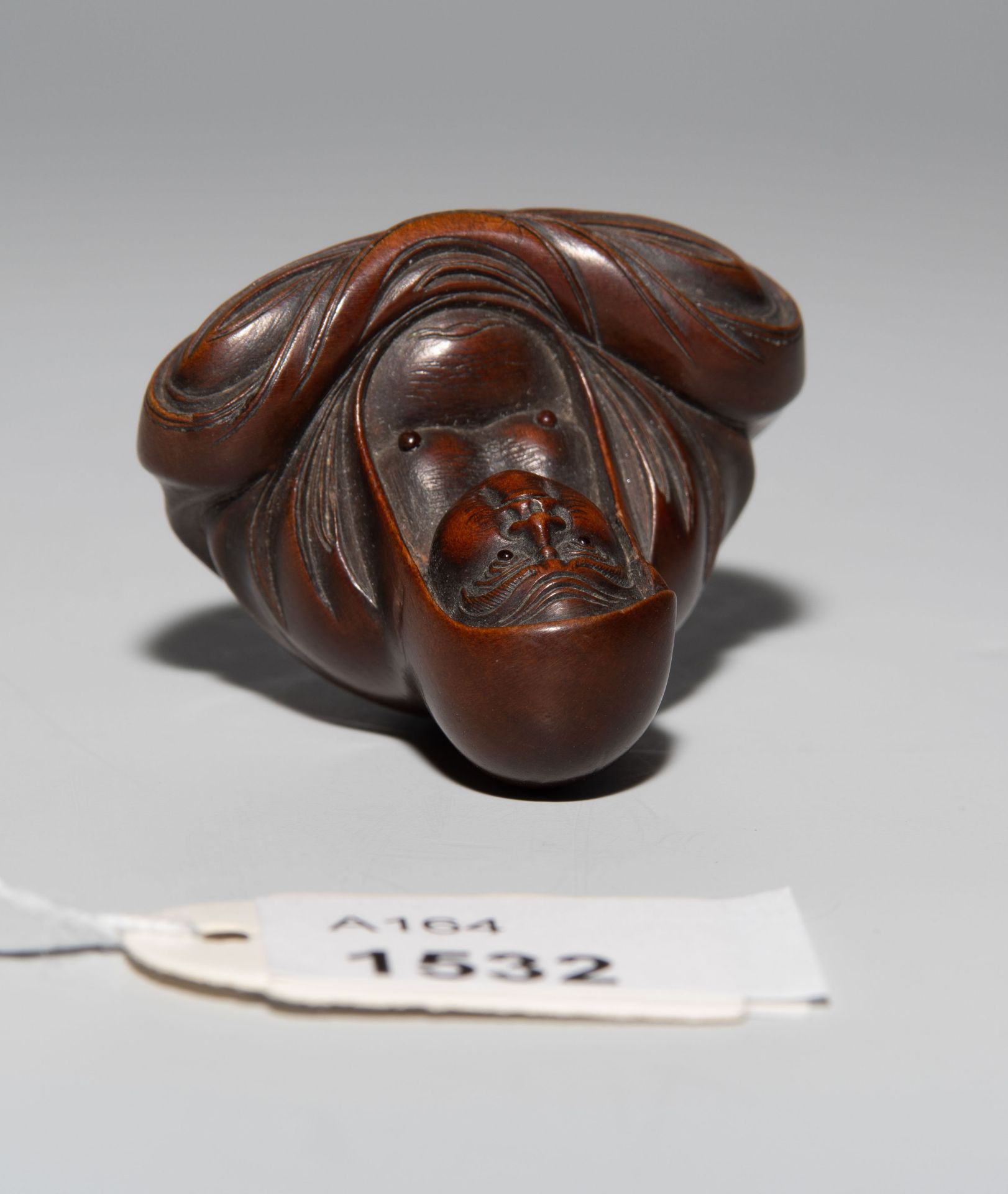 Holz-Netsuke - Bild 7 aus 7