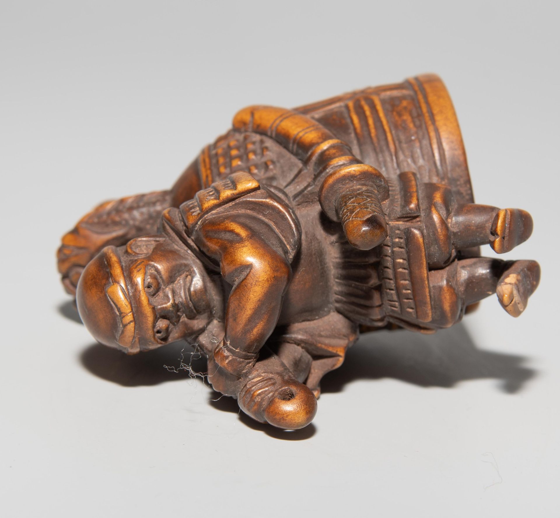 Holz-Netsuke - Bild 6 aus 8