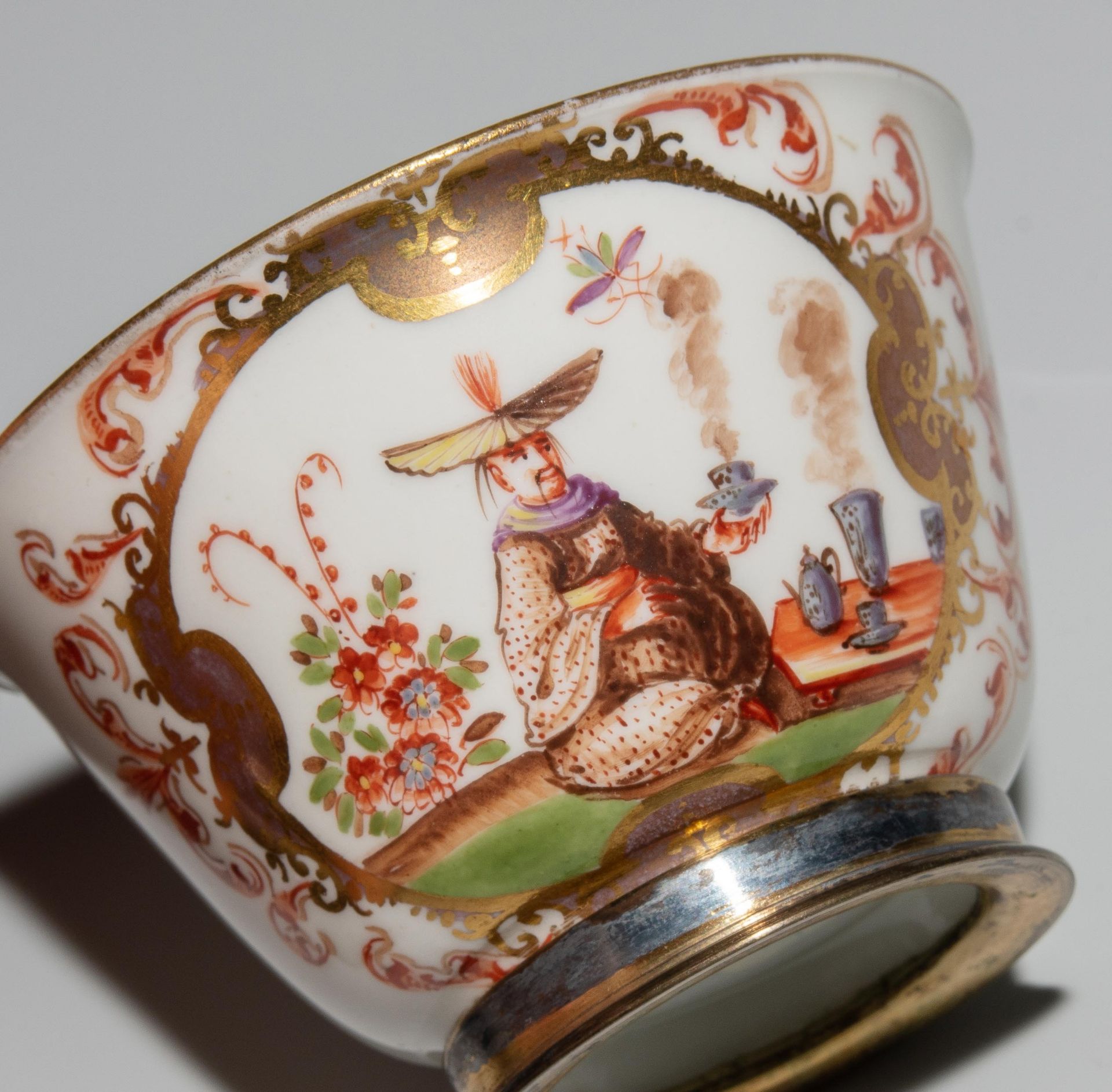 Meissen, Koppchen mit Unterschale - Image 11 of 12