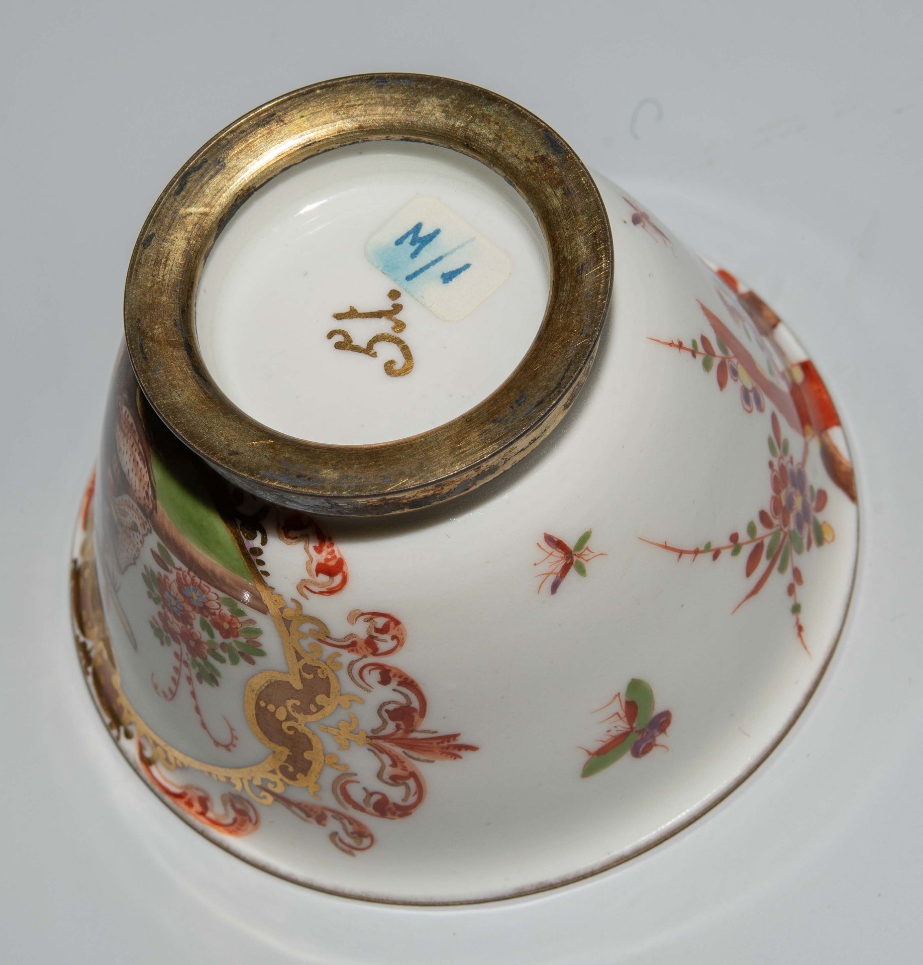 Meissen, Koppchen mit Unterschale - Image 8 of 12