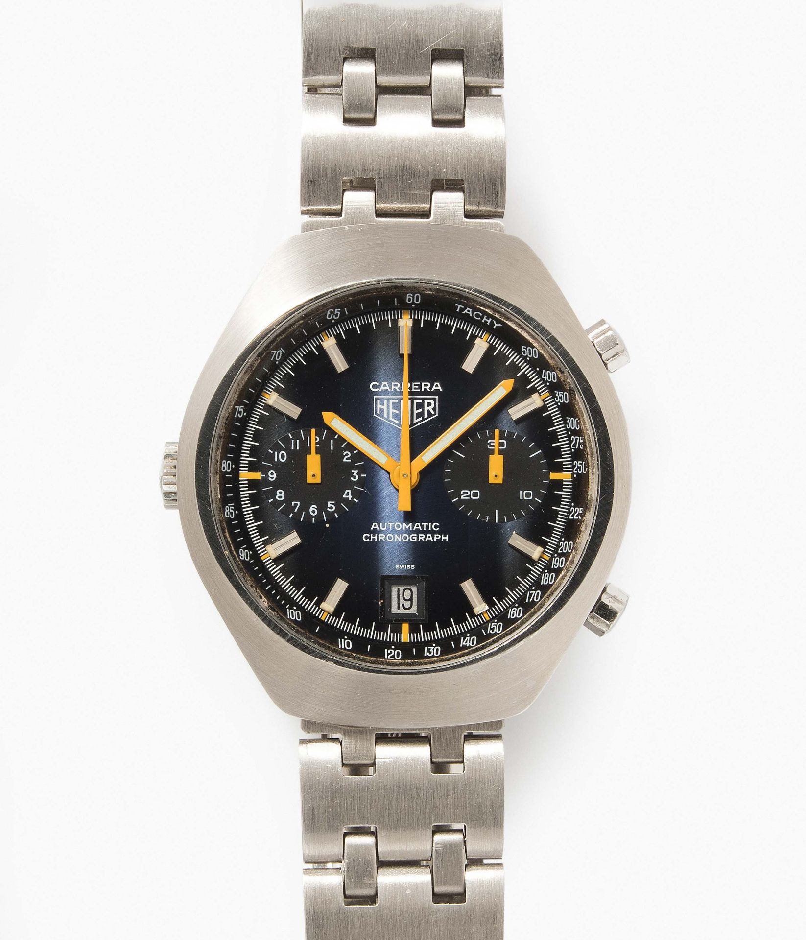 Heuer "Carrera" Chronograph, 1970er Jahre