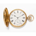 Gold-Savonette-Taschenuhr, G.A. Godwin, London, um 1880