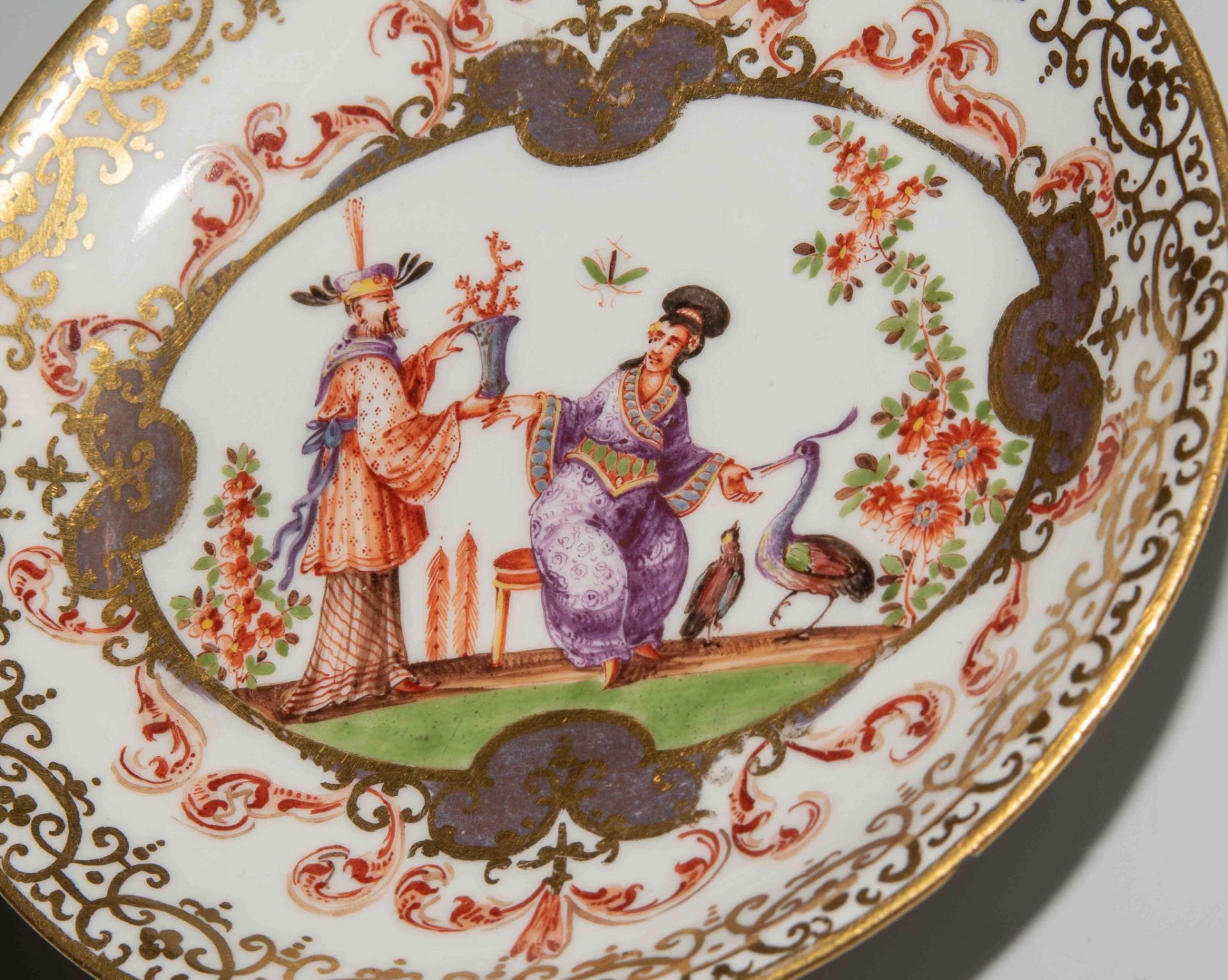 Meissen, Koppchen mit Unterschale - Image 10 of 12