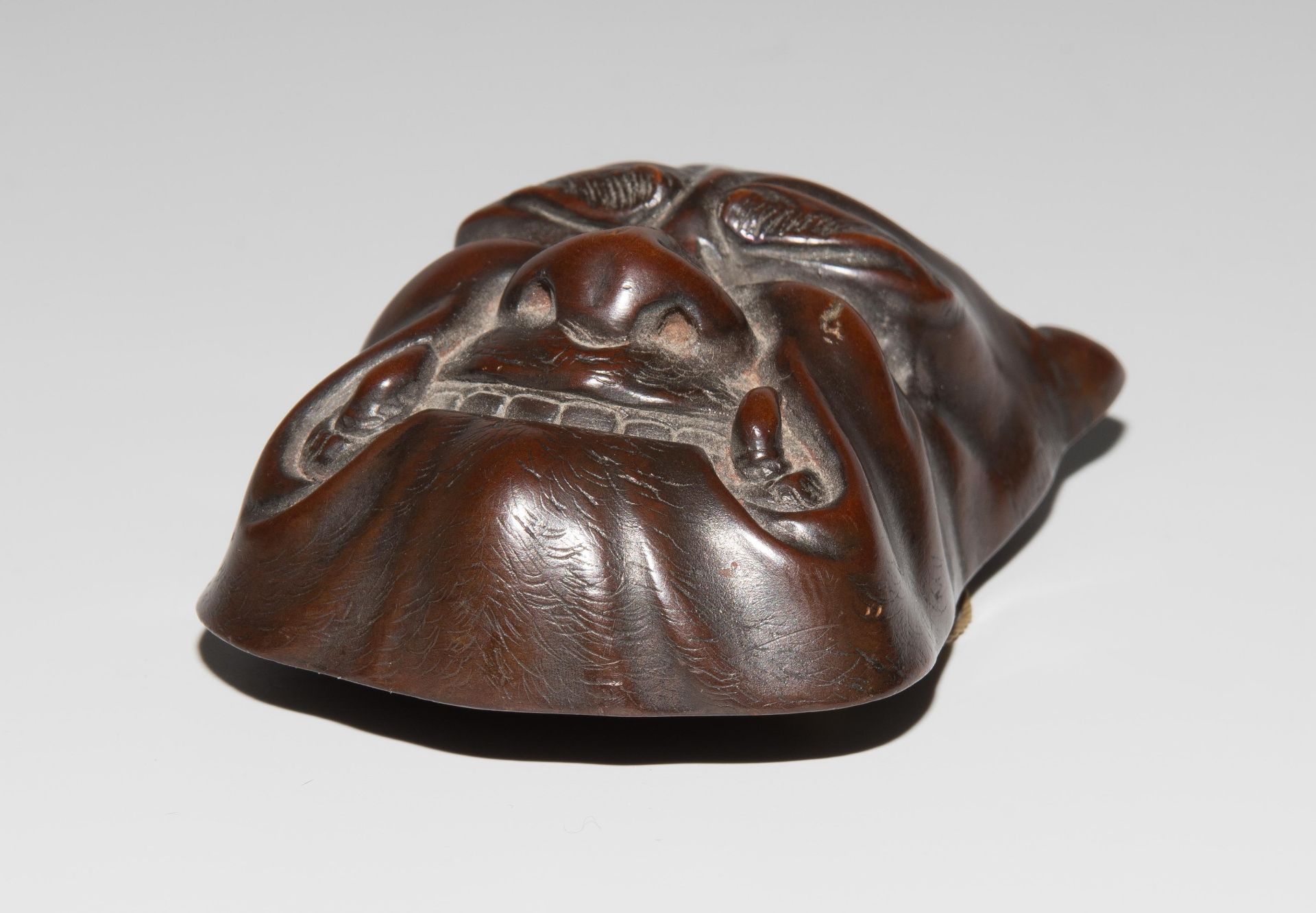 Masken-Holz-Netsuke - Image 5 of 10