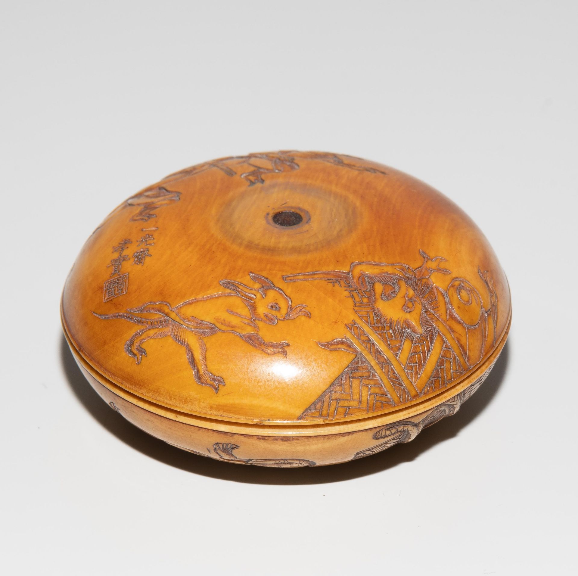 Grosse Manjû-Netsuke - Image 4 of 5