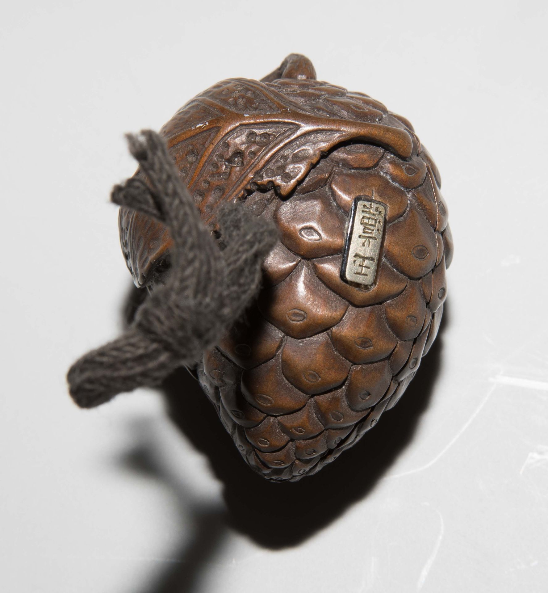 Karakuri-Netsuke von Ouchi Gyokuso (Tokyo 1879–1944) - Bild 6 aus 8