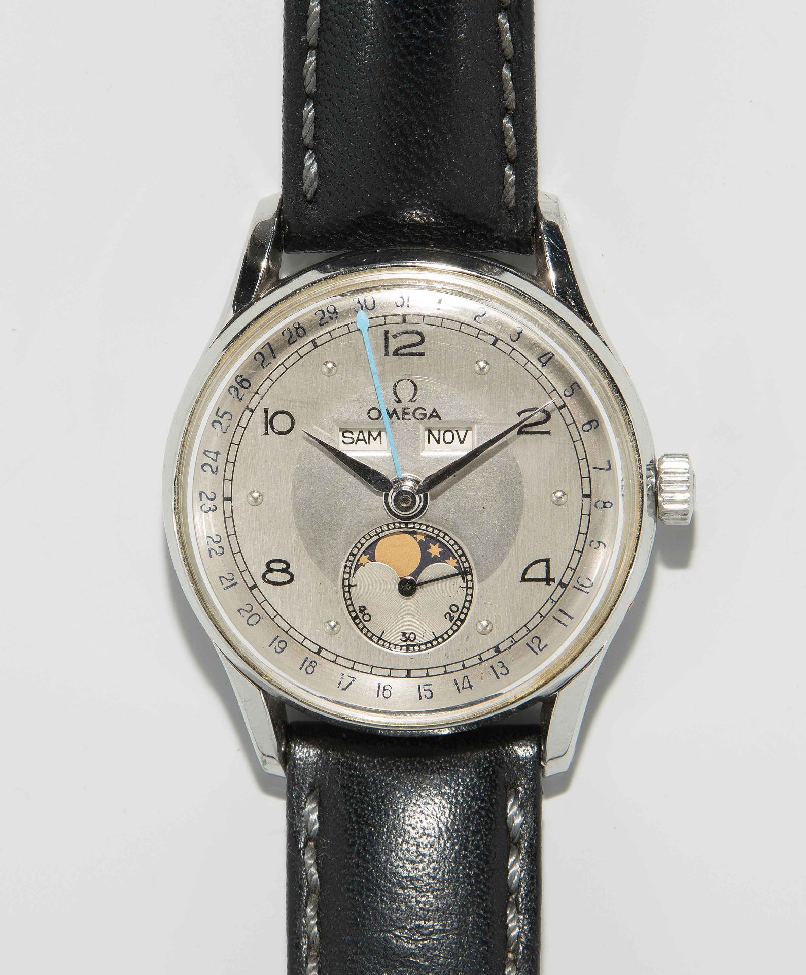 Omega Vollkalender/Mondphase, 1940er Jahre