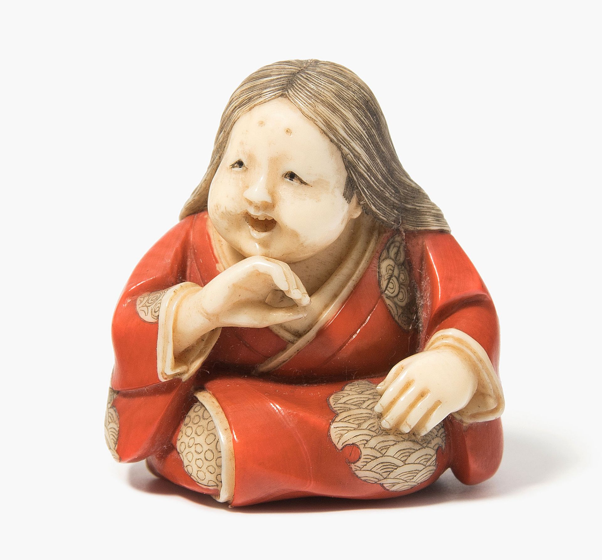 Netsuke von Yasuaki (Homei)