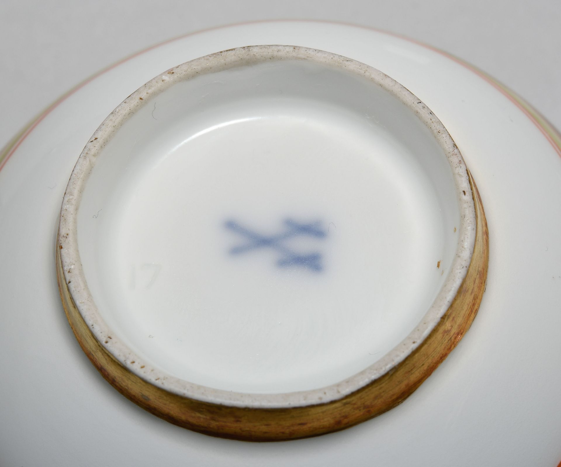 Meissen, Tasse mit Untertasse - Image 14 of 14