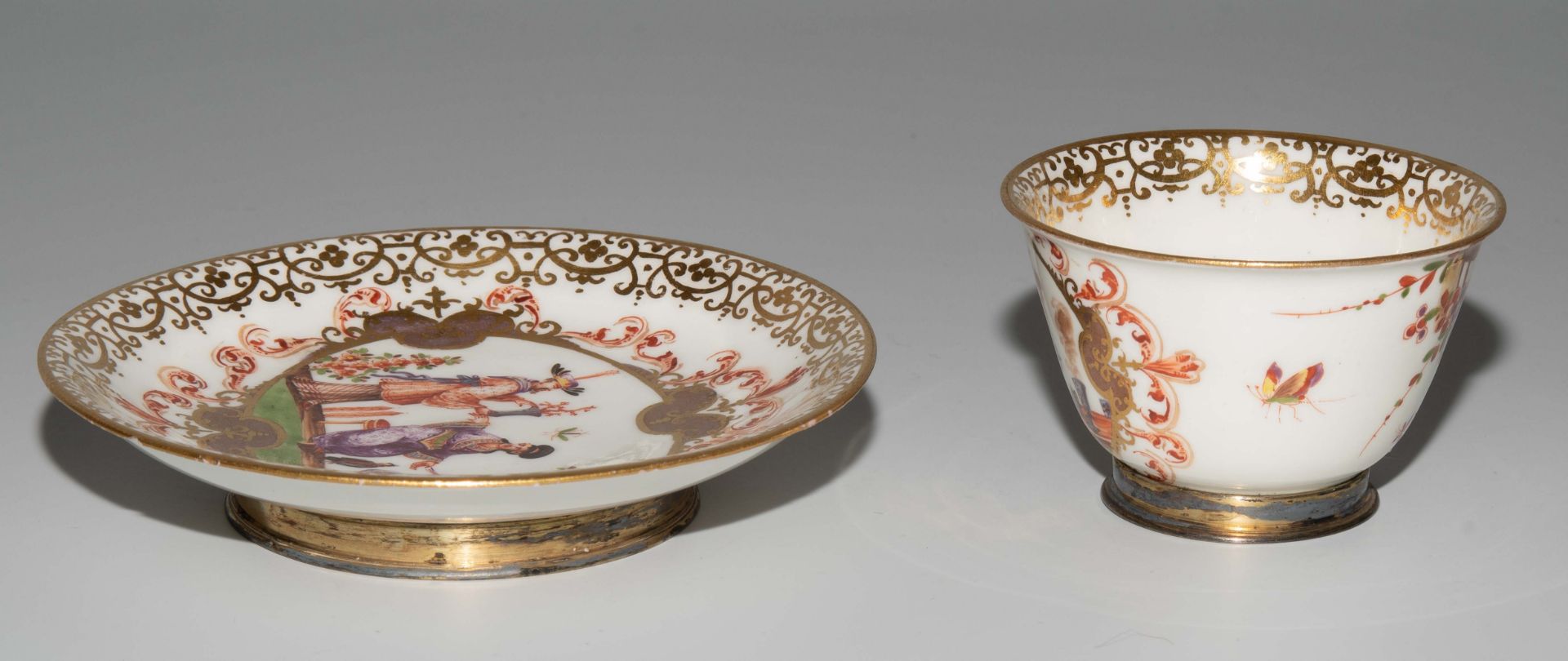 Meissen, Koppchen mit Unterschale - Image 3 of 12