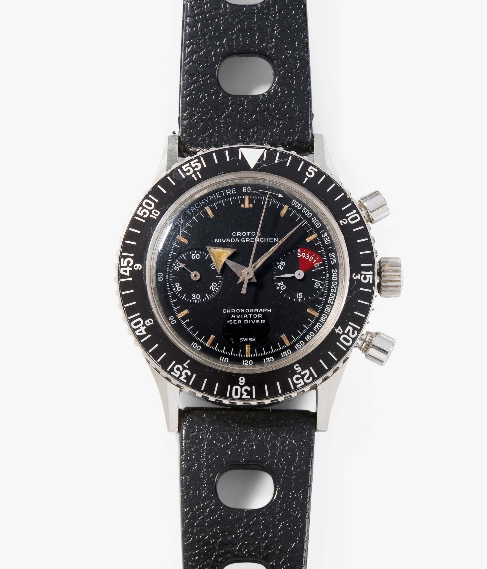 Croton Nivada Chronomaster Aviator Sea Diver, 1961