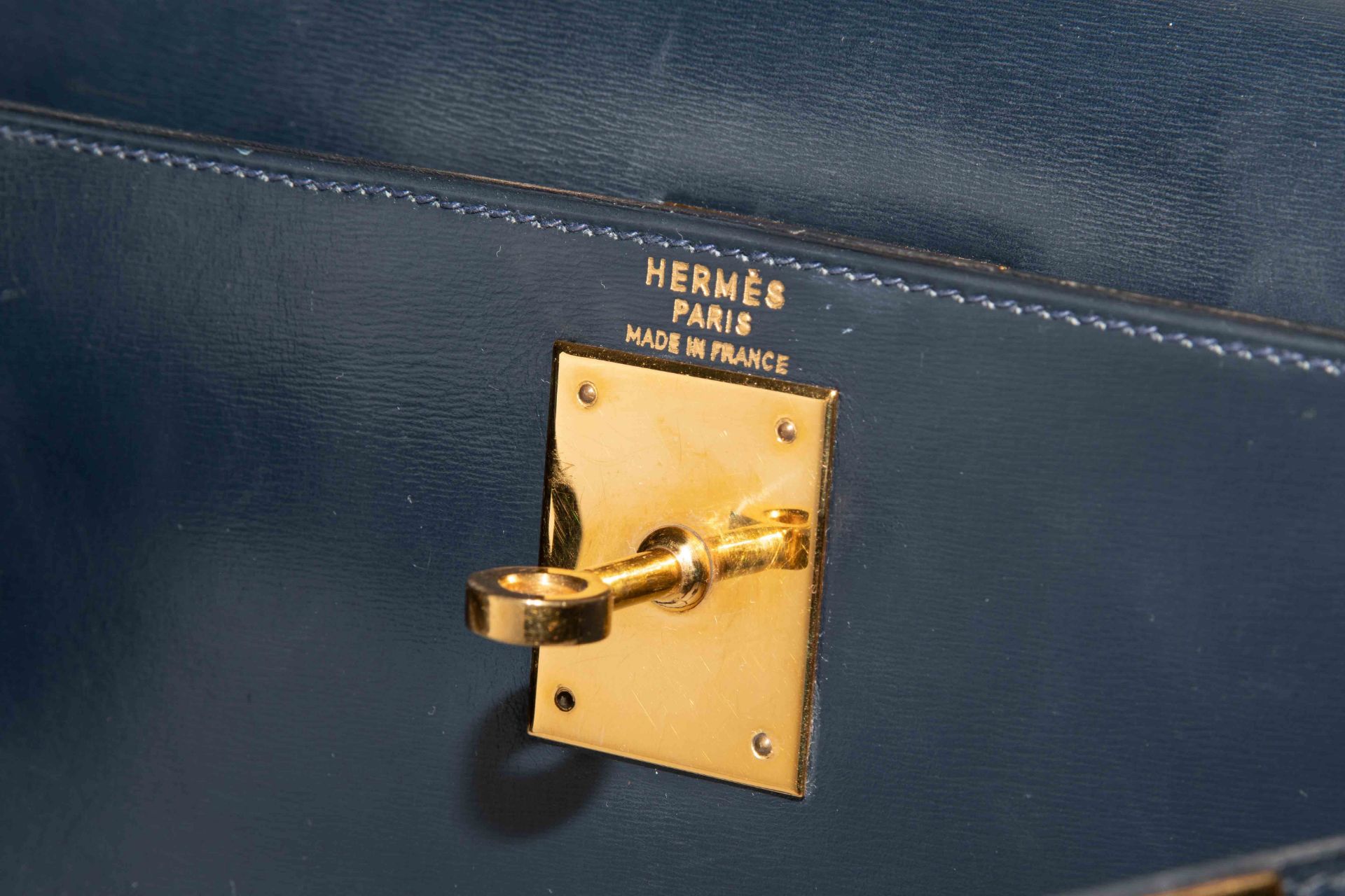 Hermès, Handtasche "Kelly sellier" 28 - Image 19 of 24