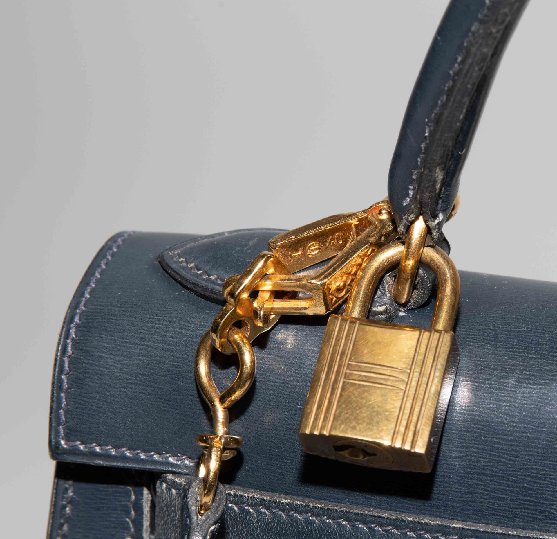 Hermès, Handtasche "Kelly sellier" 28 - Image 14 of 24