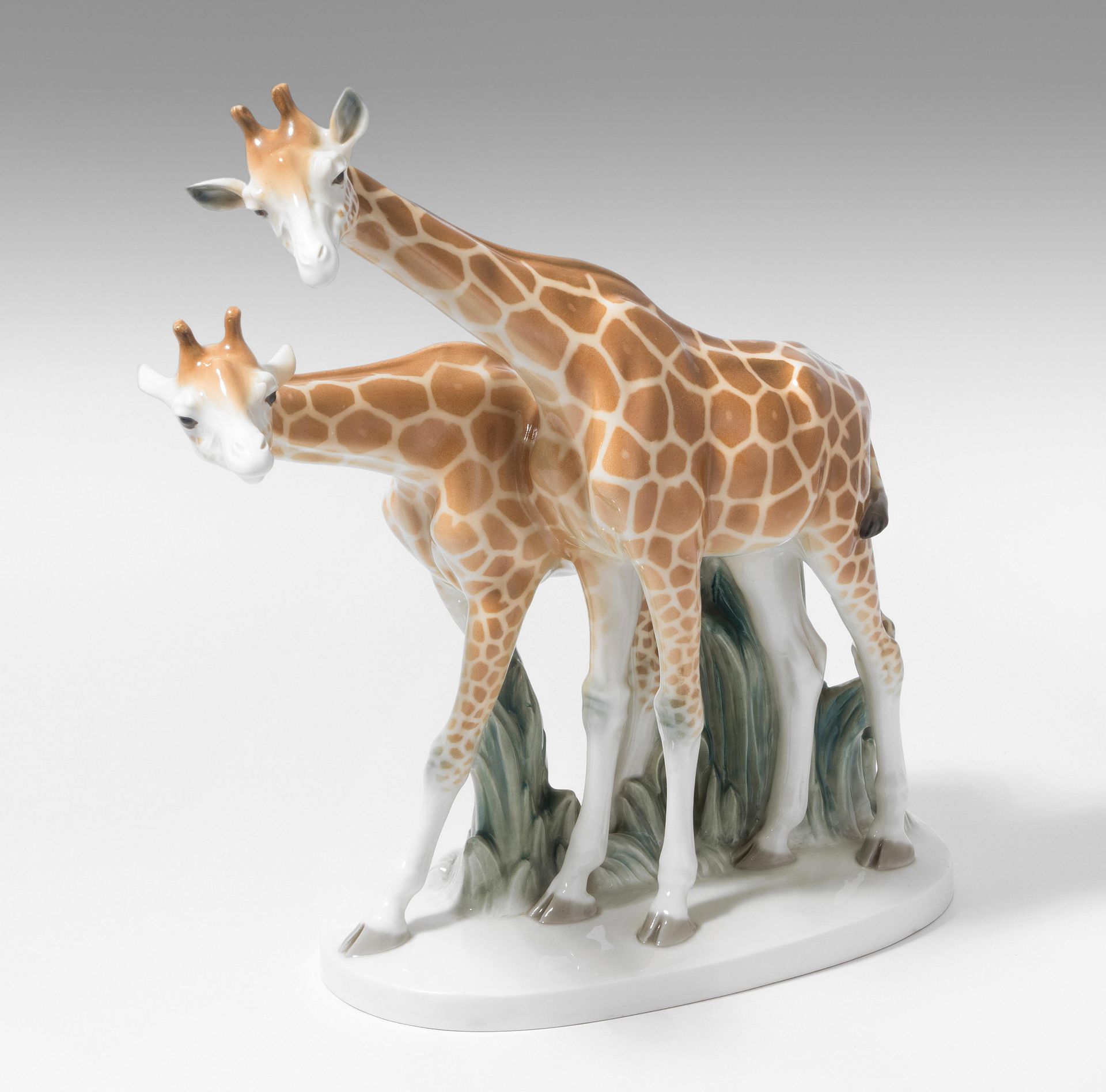 Meissen, Figurengruppe "Zwei Giraffen"