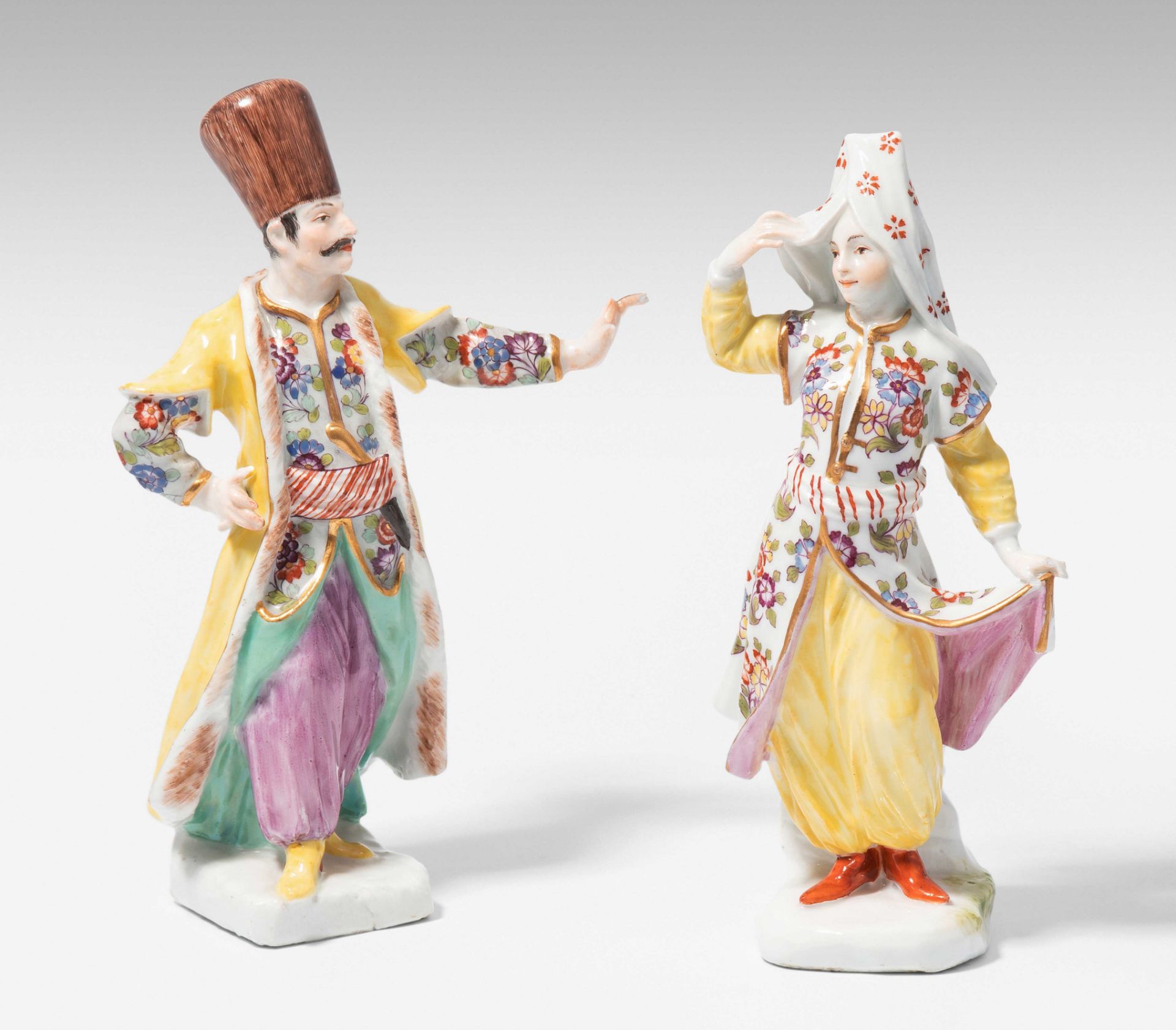 Meissen, 1 Paar Figuren