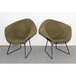 Harry Bertoia, 4 Sessel "Diamond Chair"