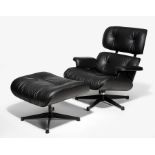 Charles & Ray Eames, Lounge Chair "670" mit Ottoman "671"