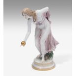 Meissen, Figur "Kugelspielerin"