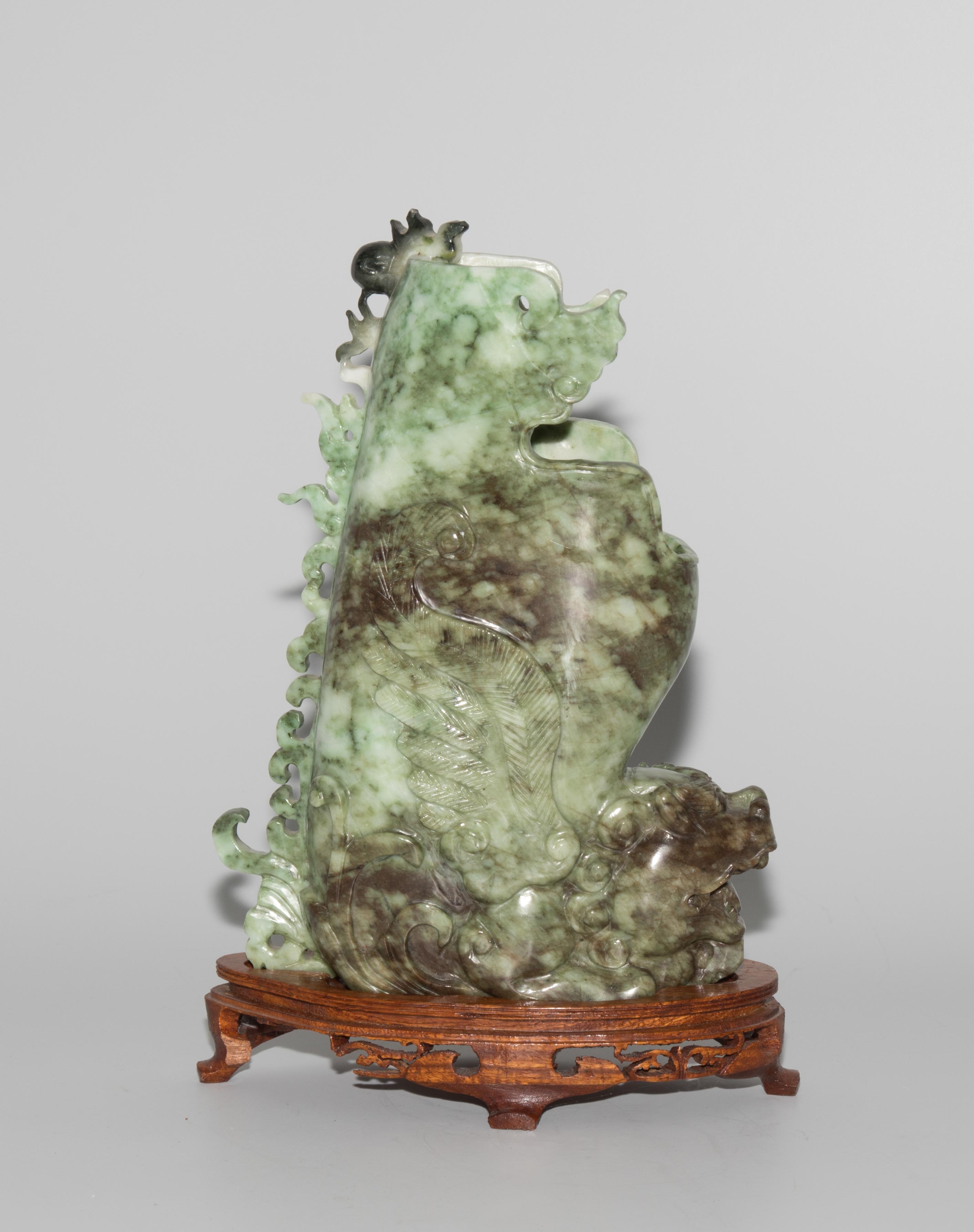 Archaistisches Jade-Gefäss - Image 4 of 11