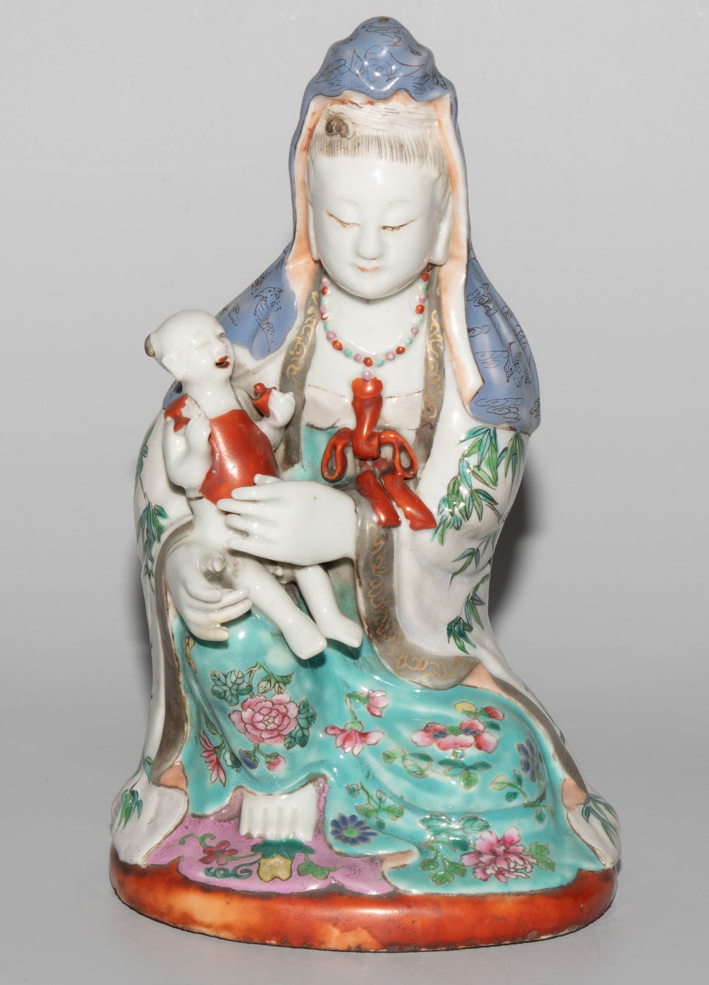 Guanyin mit Kind - Bild 2 aus 10