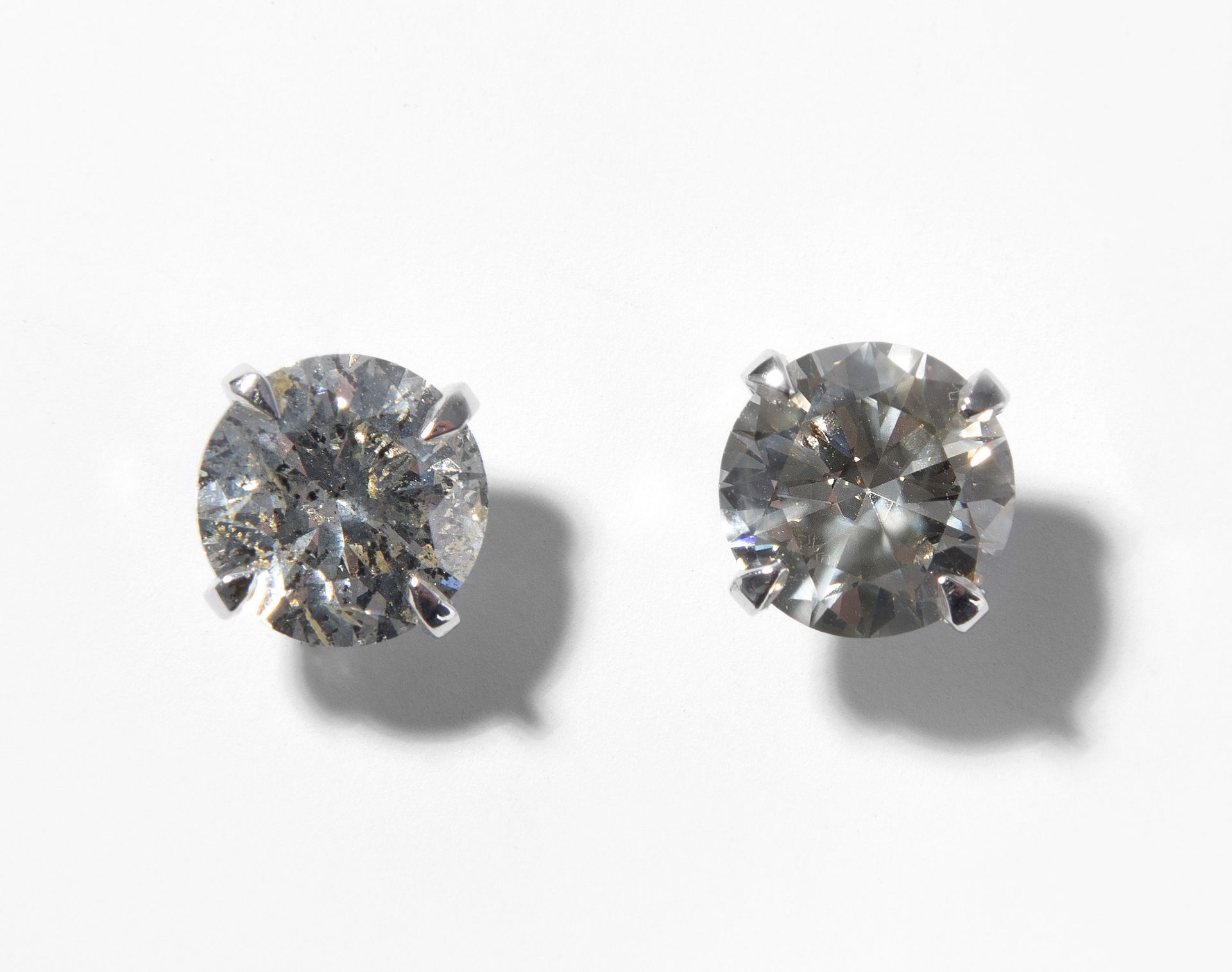 Diamant-Solitaire-Ohrstecker