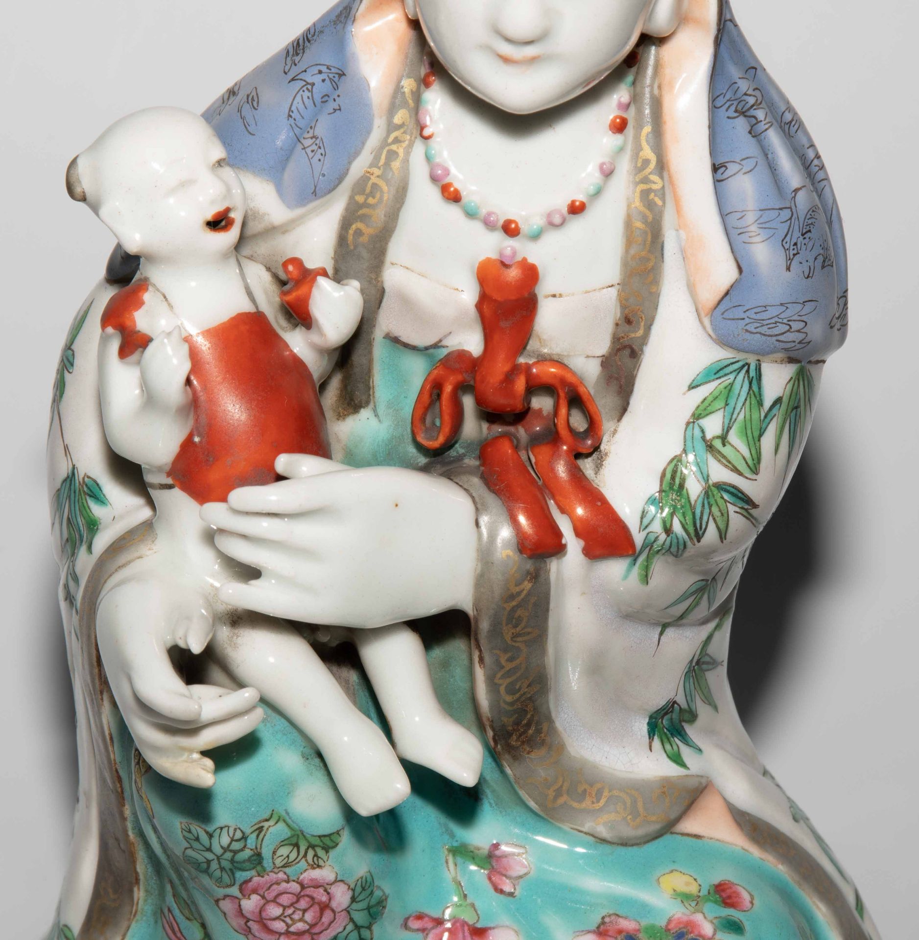 Guanyin mit Kind - Bild 7 aus 10