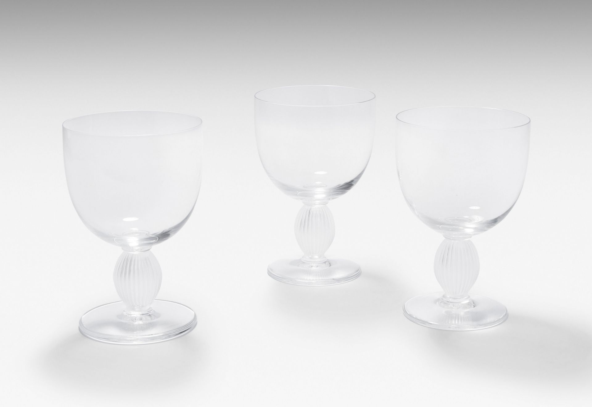 Lalique, 6 Weingläser "Langeais"