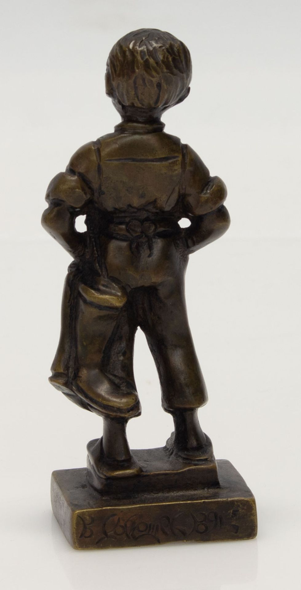 Bronzefigur - Bild 2 aus 3