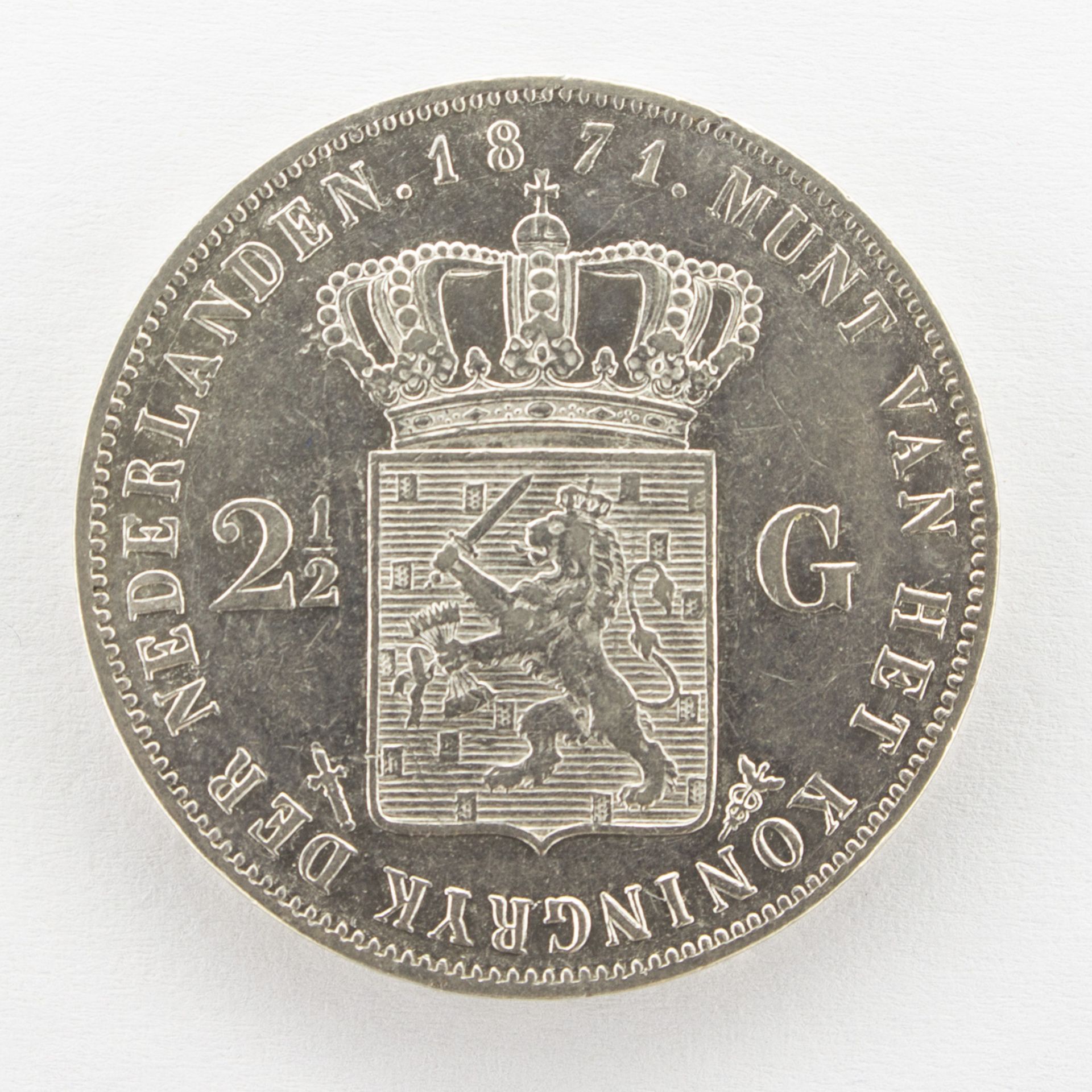 2 1/2 Gulden - Bild 2 aus 2