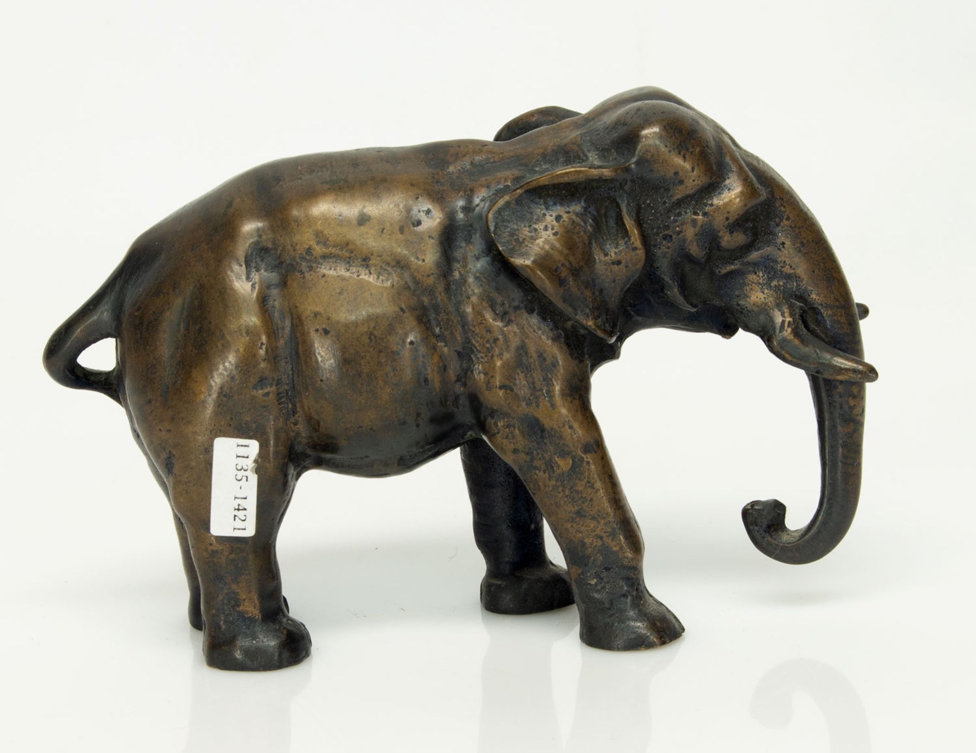 Bronze Elefant - Bild 2 aus 2