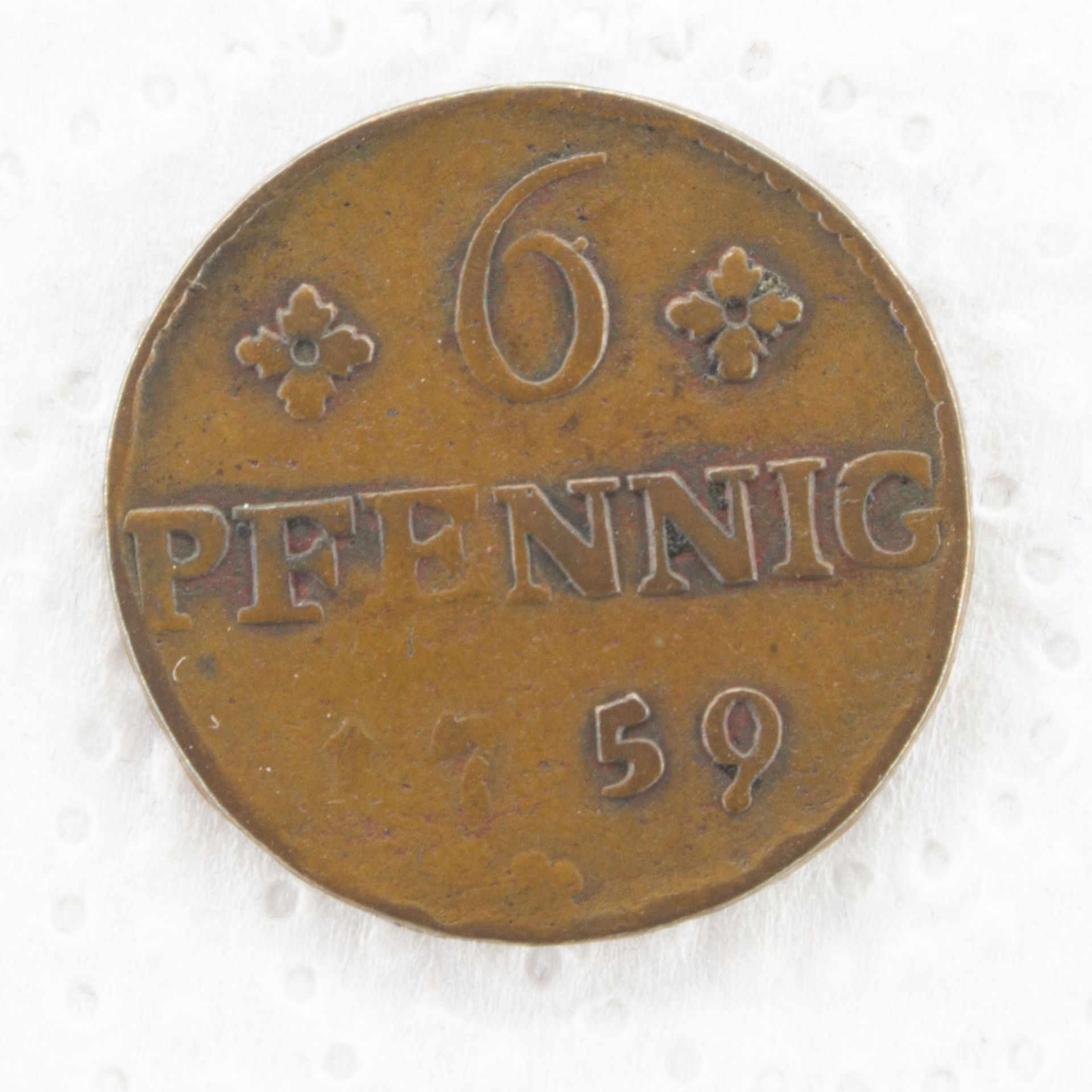 6 Pfennig - Image 2 of 2