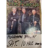 The Merriman Tavern vintage advertising Poster for The Fureys.