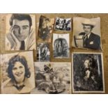 A group of vintage original Photographs of musical Artists.