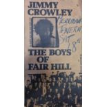 The Merriman Tavern vintage advertising Poster for Jimmy Crowley and The boys from Fair Hill.