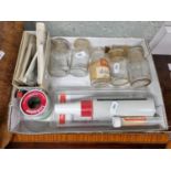 A good quantity of vintage Medical and Apothecary Items along with a 19th Century Dr Bag.