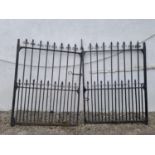 A really good pair of wrought Iron Gates.