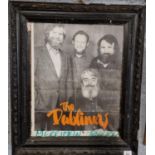 An Original Photographic flyer of 'The Dubliners'. 40 x 50 cm approx.