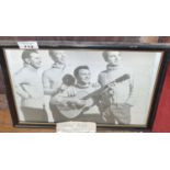 An original Photographic advertising for The Clancy Brothers and Tommy Makem.