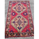 A good quality Persian Rug. 137 x 226 cm approx.