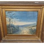 Two 19th Century - Early 20th Century Watercolours, no apparent signatures in good gilt Frames along