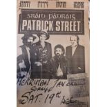 The Merriman Tavern vintage advertising Poster for Patrick Street.