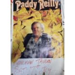 The Merriman Tavern vintage advertising Poster for Paddy Reilly.