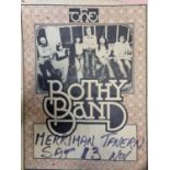 The Merriman Tavern vintage advertising Poster for The Bothy Band.