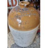 A P & H Egan Ltd. of Tullamore Flagon. Some damage H 42 x D 26 cm approx.