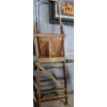 A Vintage Timber Ladder. 157 cm high approx.