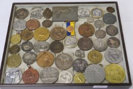 Posten von ca. 35 Medaillen, Plaketten