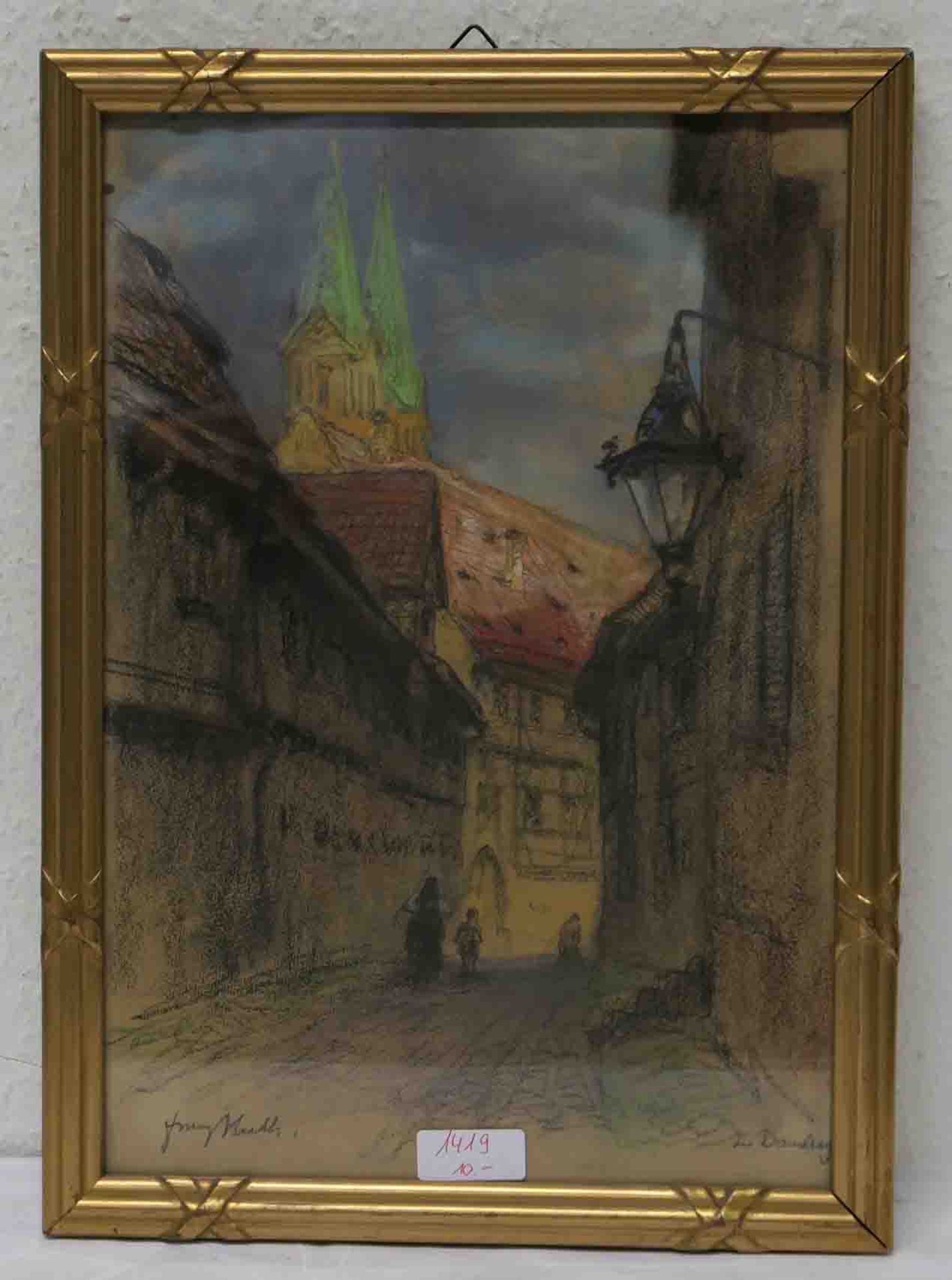Muth, Franz: "Bamberg  Domherrengasse"